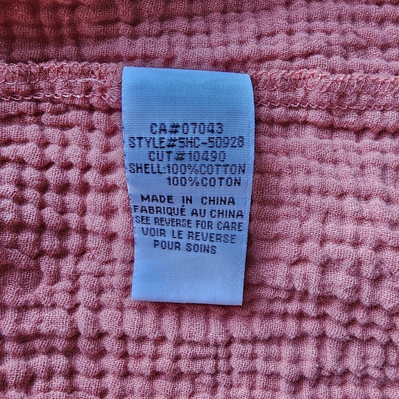 VELVET HEART ADELE SPAGHETTI STRAP GAUZY TIERED CAMI MIDI DRESS- Coral Size M - Picture 8 of 9